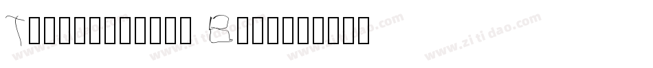 Transylvania Bold字体转换